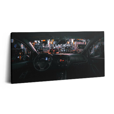Obraz canvas 120x60 cm Auto v Tokiu