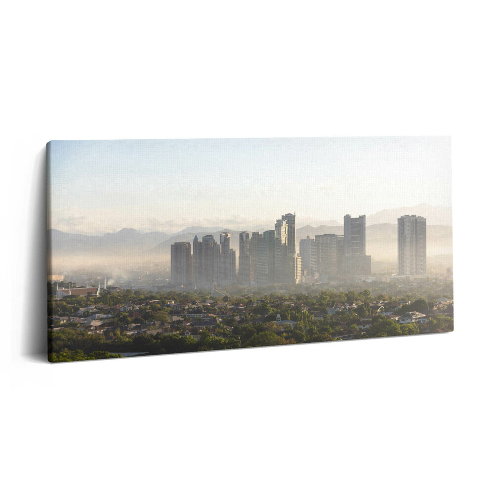 Obraz z fotografie na plátně 120x60 cm Quezon City Filipíny