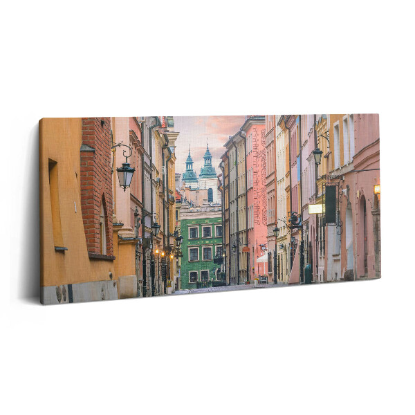 Obraz canvas 120x60 cm Staré město ve Varšavě