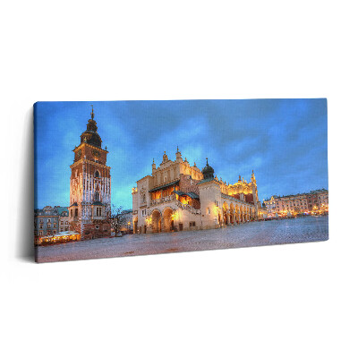 Obraz canvas 120x60 cm Hlavní náměstí v Krakově
