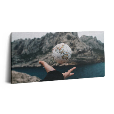 Obraz z fotografie na plátně 120x60 cm Zeměkoule