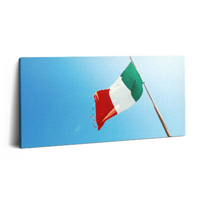 Obraz na plátně 120x60 cm Italská vlajka