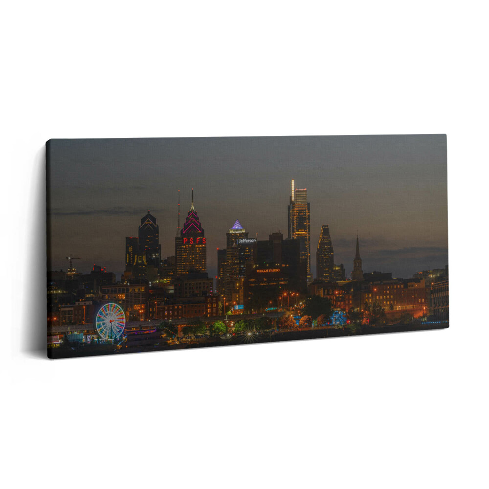 Obraz na plátně 120x60 cm Ruské kolo ve Filadelfii