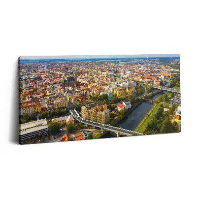 Obraz canvas 120x60 cm Krajina města Plzně