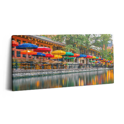 Obraz canvas 120x60 cm Řeka v San Antoniu