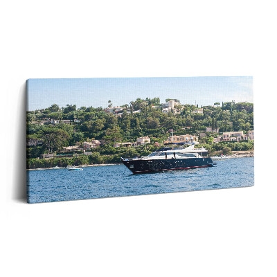 Obraz z fotografie na plátně 120x60 cm Saint Tropez v Provence, Francie