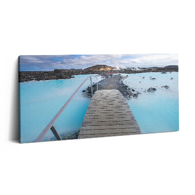 Obraz canvas 120x60 cm Atrakce na Islandu