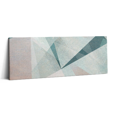 Obraz canvas 125x50 cm Abstraktní textura trojúhelníků