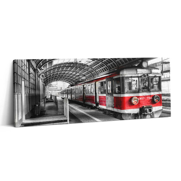 Obraz canvas 125x50 cm Staré železniční nástupiště