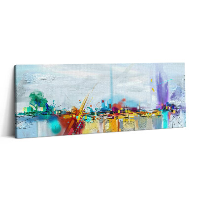 Obraz canvas 125x50 cm Abstraktní most