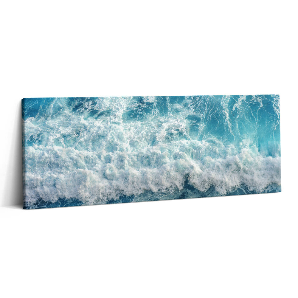 Obraz canvas 125x50 cm Mořské vlny