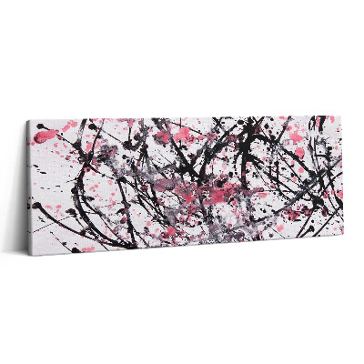 Obraz canvas 125x50 cm Abstraktní tahy štětcem