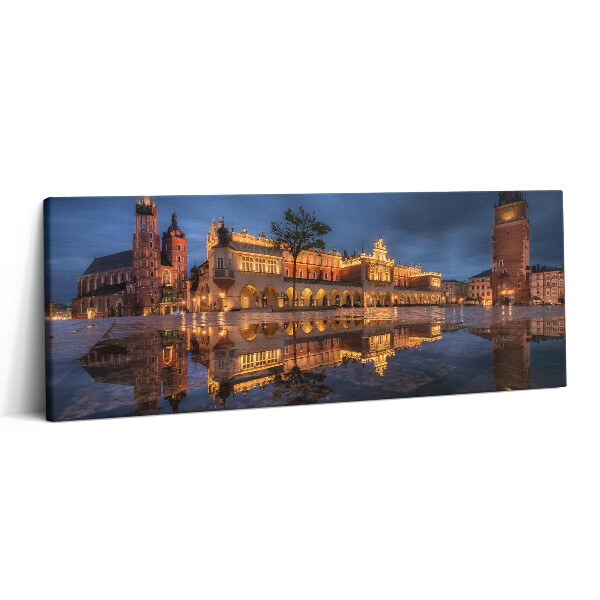 Obraz canvas 125x50 cm Krakovské tržní náměstí Sukiennice