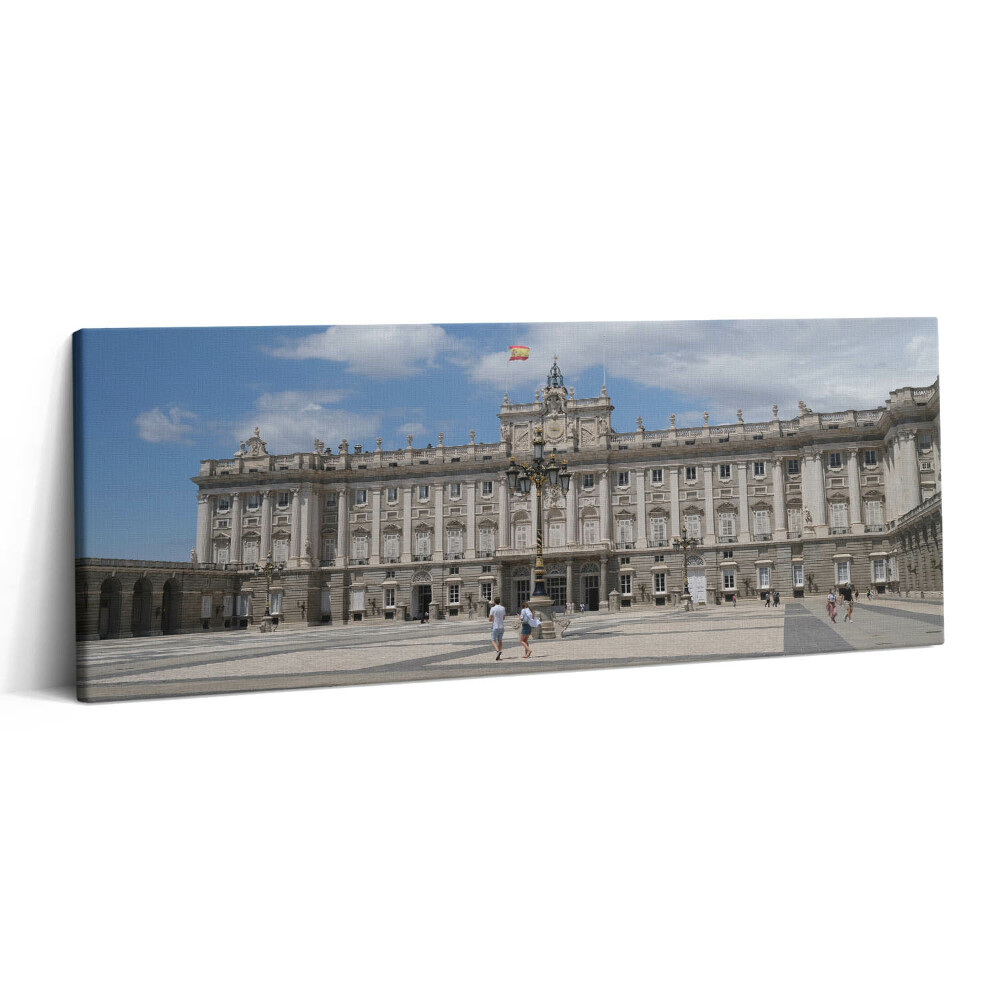 Obraz canvas 125x50 cm Historický palác v Madridu