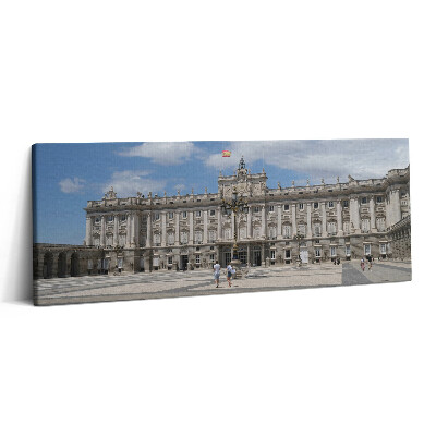 Obraz canvas 125x50 cm Historický palác v Madridu