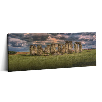 Obraz canvas 125x50 cm Stonehenge Nimbostratus