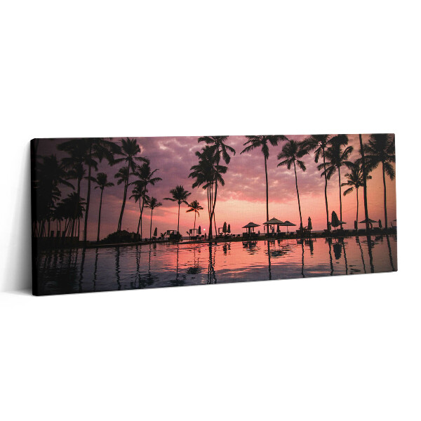 Obraz canvas 125x50 cm Havajské palmy