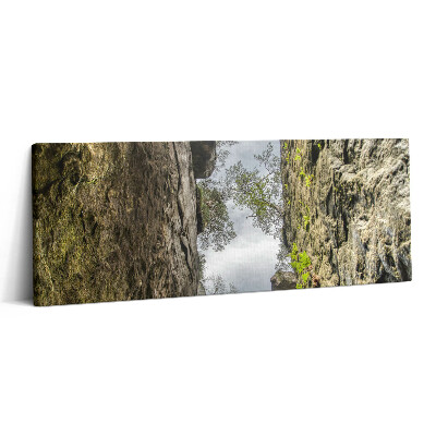 Obraz canvas 125x50 cm Rockové město v České republice