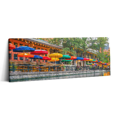Obraz canvas 125x50 cm Řeka v San Antoniu