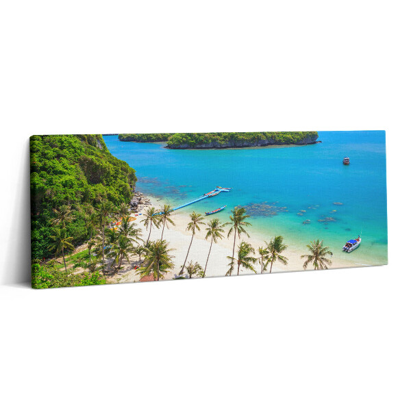 Obraz canvas 125x50 cm Národní park Koh Samui v Thajsku