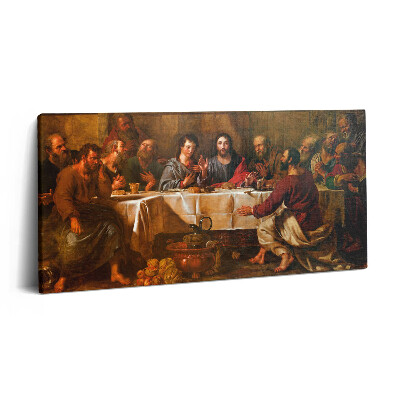 Obraz na plátně 140x70 Poslední večeře Ježíše apoštola