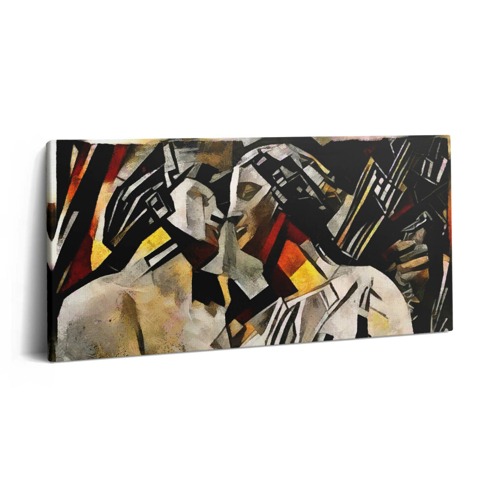 Obraz z fotografie na plátně 140x70 cm Vitráže z doby baroka