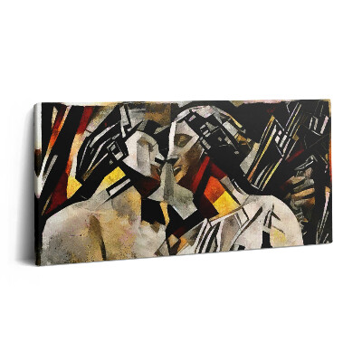 Obraz z fotografie na plátně 140x70 cm Vitráže z doby baroka