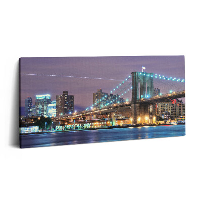 Obraz na plátně 140x70 Brooklynský most