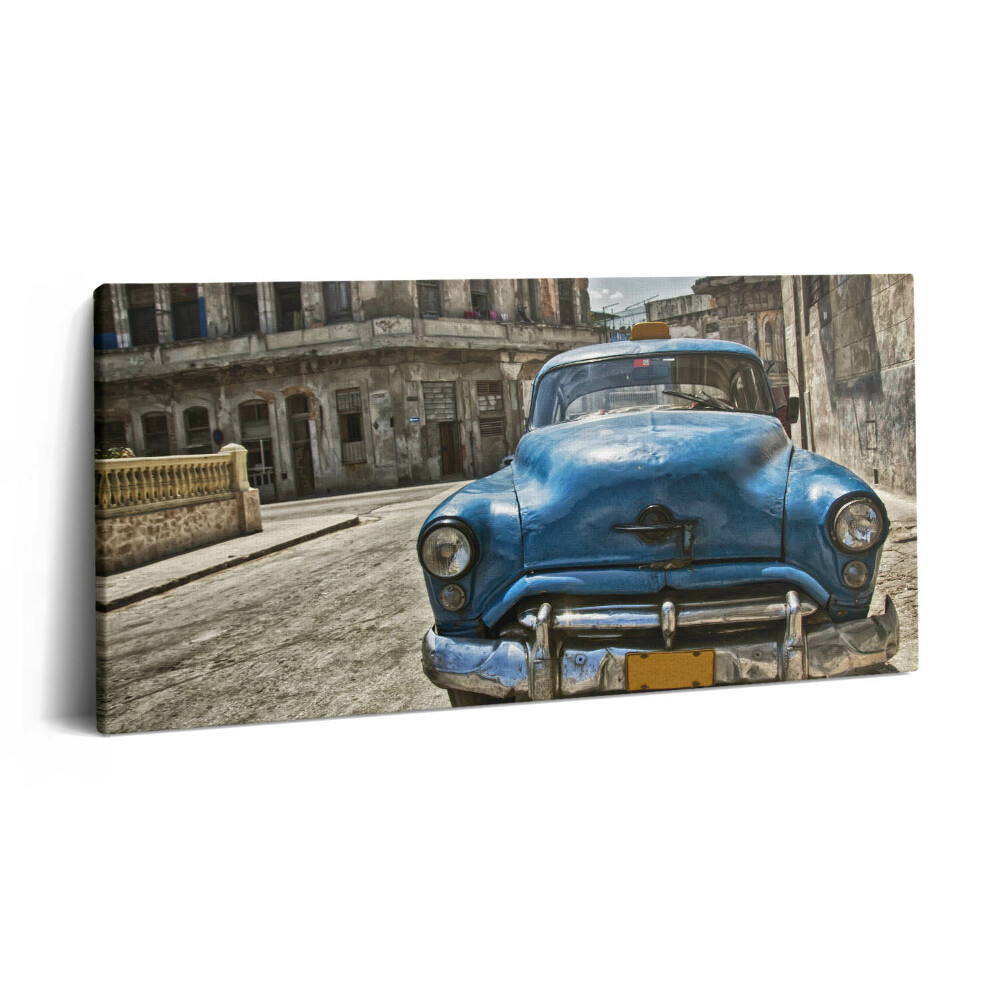 Obraz z fotografie na plátně 140x70 cm Klasický historický automobil