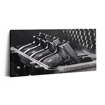 Obraz z fotografie na plátně 140x70 cm Zbraň