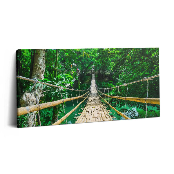 Obraz canvas 140x70 cm Most v lese na Filipínách