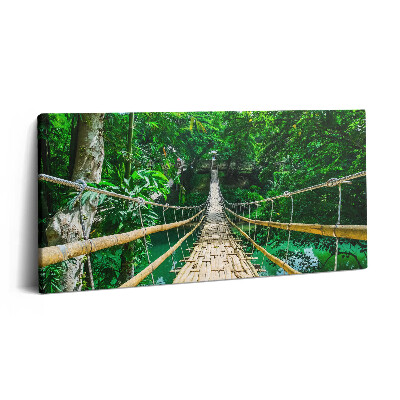 Obraz canvas 140x70 cm Most v lese na Filipínách