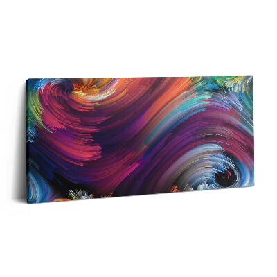 Obraz canvas 140x70 cm Abstraktní vlny