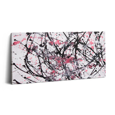 Obraz canvas 140x70 cm Abstraktní tahy štětcem