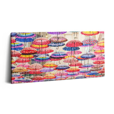 Obraz na plátně 140x70 Barevné stíny