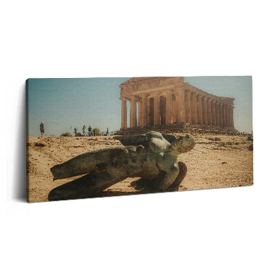 Obraz canvas 140x70 cm Údolí chrámů na Sicílii v Itálii