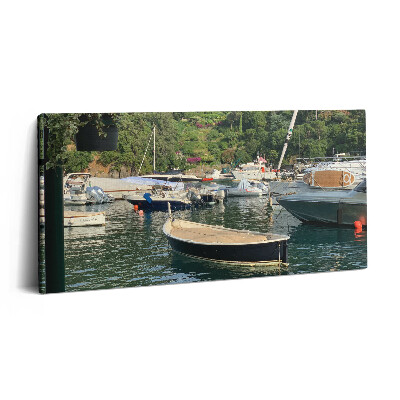 Obraz z fotografie na plátně 140x70 cm Přístav Portofino