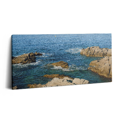 Obraz z fotografie na plátně 140x70 cm Pobřeží Costa Brava