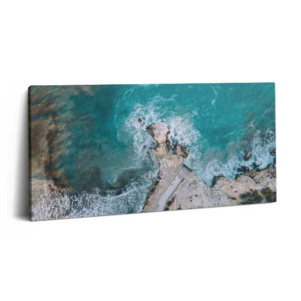 Obraz z fotografie na plátně 140x70 cm Fjordy na pobřeží Costa Blanca