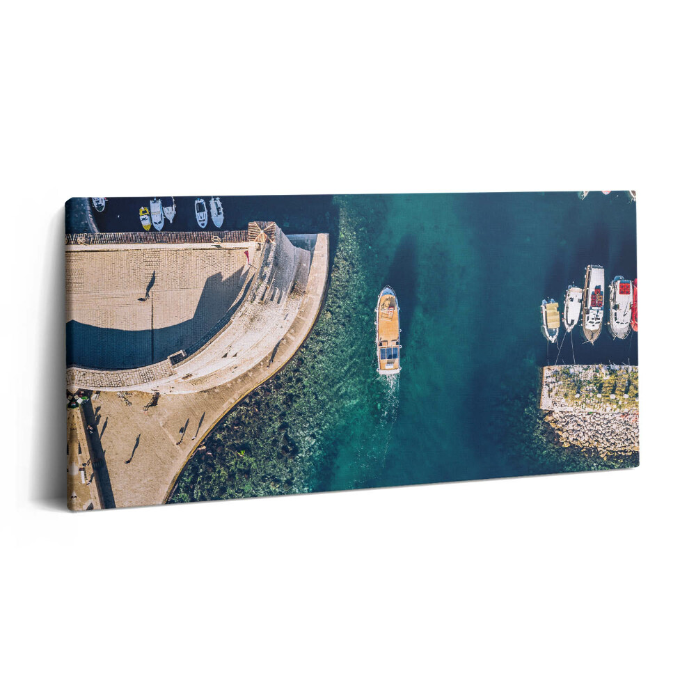 Obraz na plátně 140x70 Plachetnice na vodě