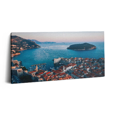 Obraz canvas 140x70 cm Podívejte se na Chorvatsko