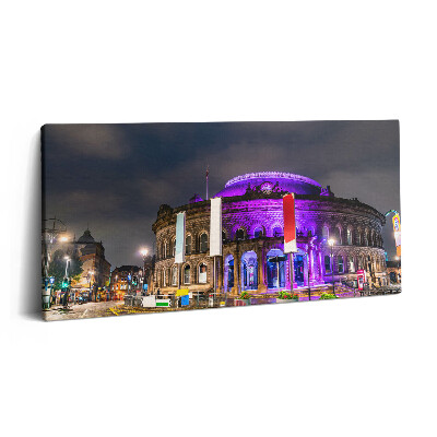 Obraz na plátně 140x70 Trh s kukuřicí v Leedsu, Anglie