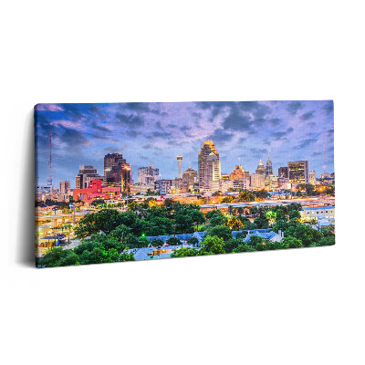 Obraz z fotografie na plátně 140x70 cm Krajina města San Antonio