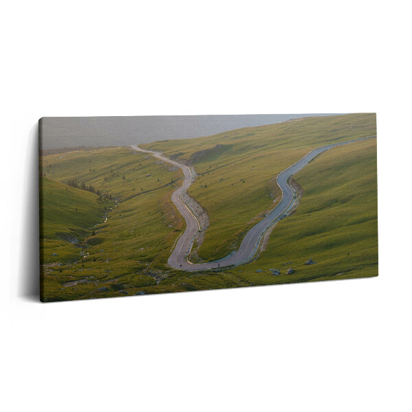 Obraz canvas 140x70 cm Transalpská silnice 67c