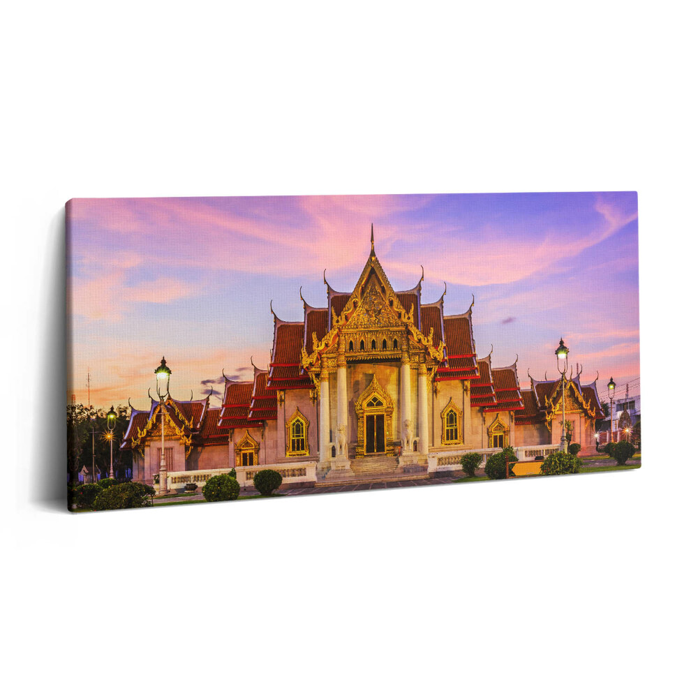 Obraz z fotografie na plátně 140x70 cm Palác v Bangkoku, Thajsko