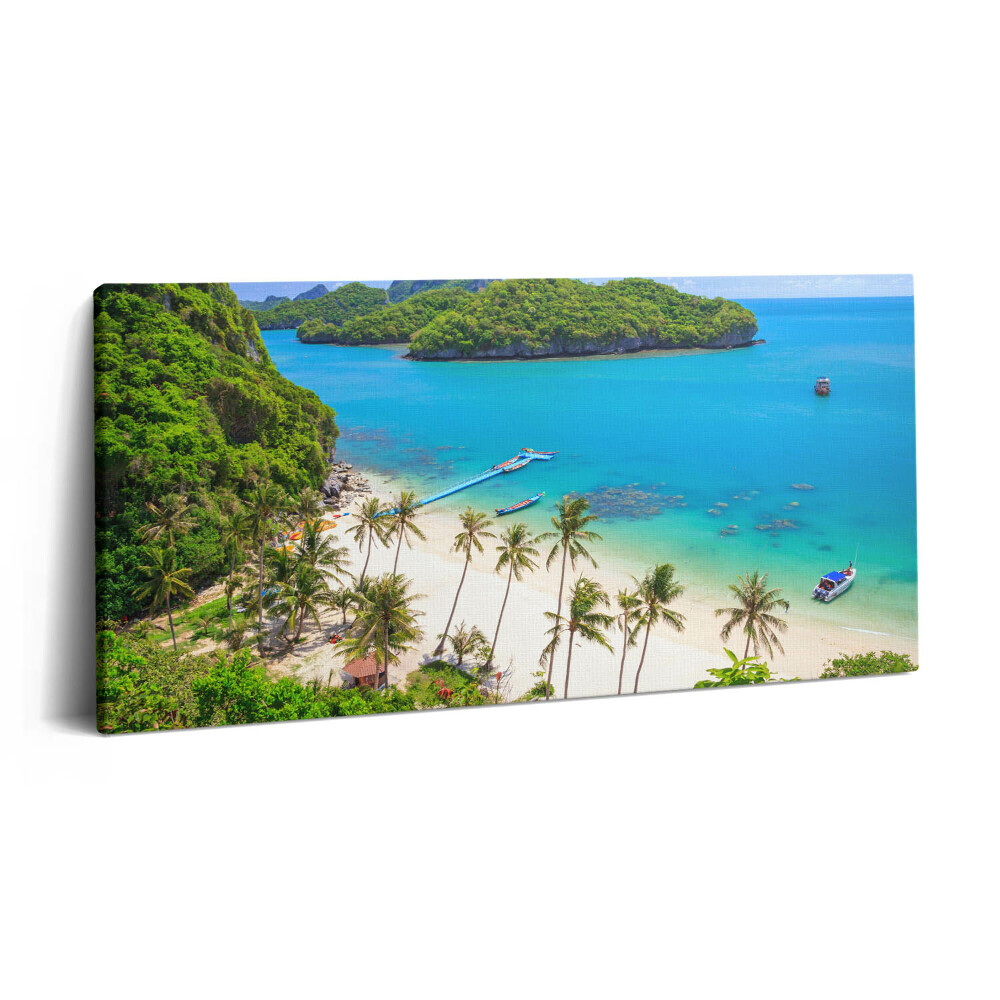 Obraz na plátně 140x70 Národní park Koh Samui v Thajsku