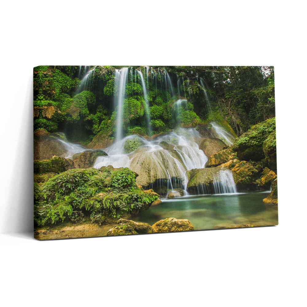 Obraz na plátně 30x20 Divoký přírodní vodopád