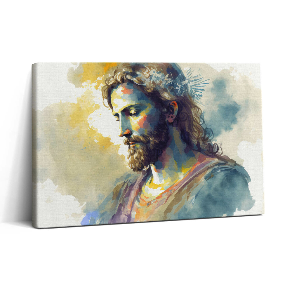 Obraz canvas 30x20 Barevný obraz Ježíše