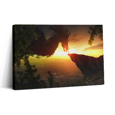 Obraz na plátně 30x20 Drak ze světa fantazie