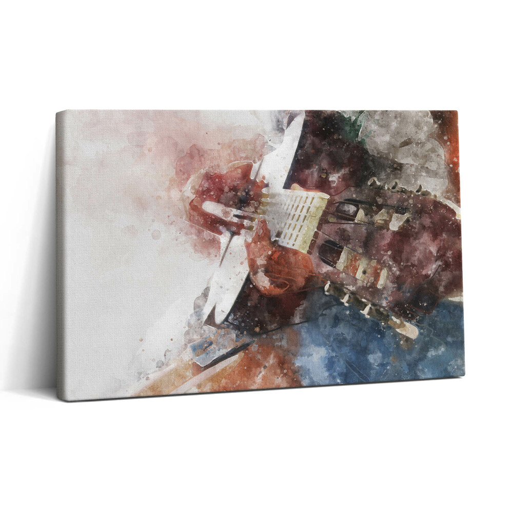 Obraz na plátně 30x20 Pohled na kytaru
